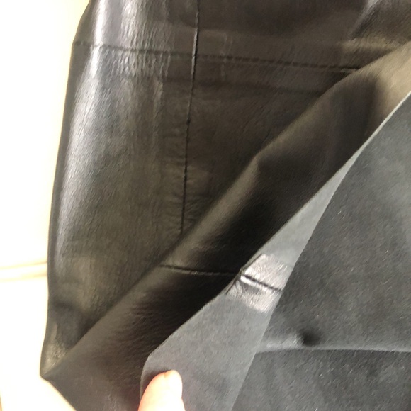 Kate Spade real leather mini skirt - Picture 4 of 4